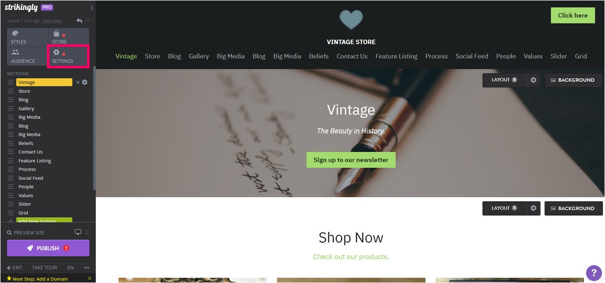 Strikingly Editor Strikingly Editor